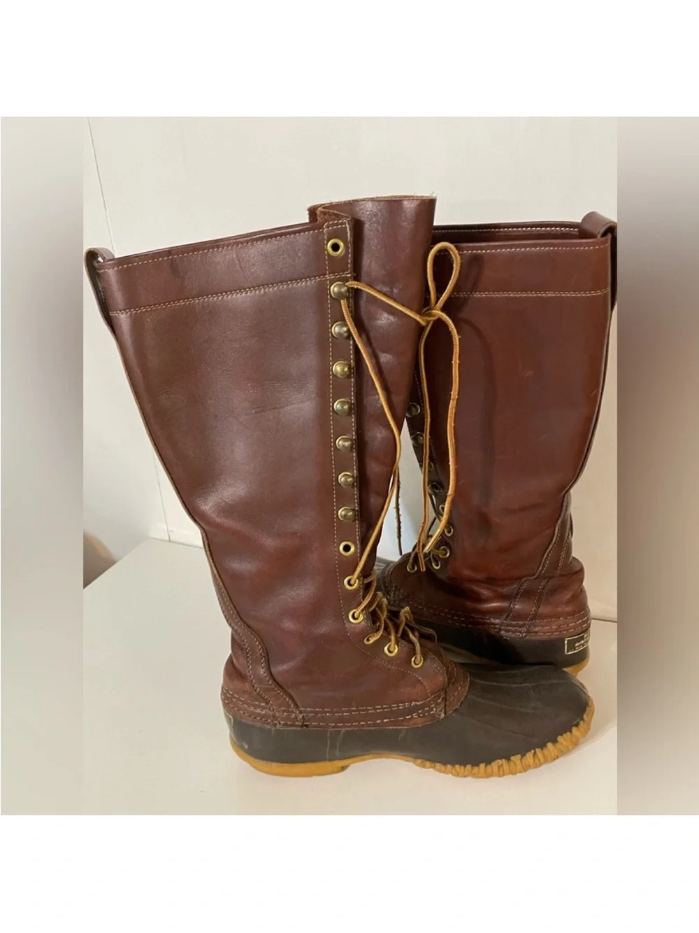 LL Bean Tall Bean Boots TRUE VINTAGE
